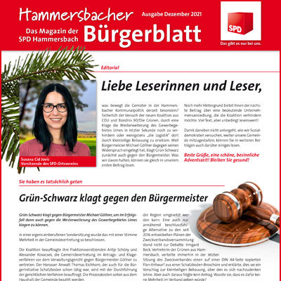 Bürgerblatt Dezember 2021