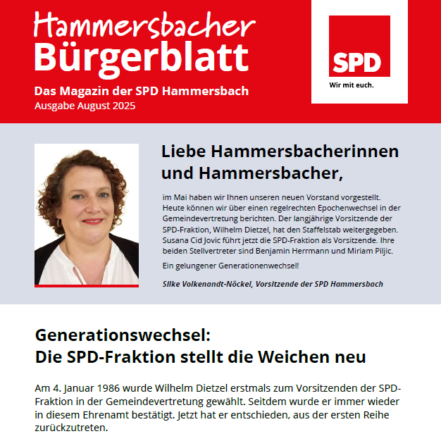 Bürgerblatt August 2025